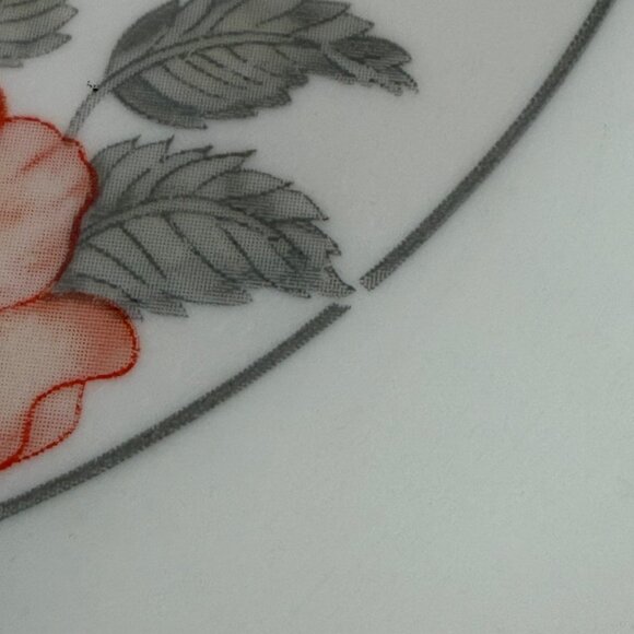 Corelle Desert Blossom Dinner Plate Set of 4 Vintage Dinnerware Pink Floral USA - Picture 6 of 14